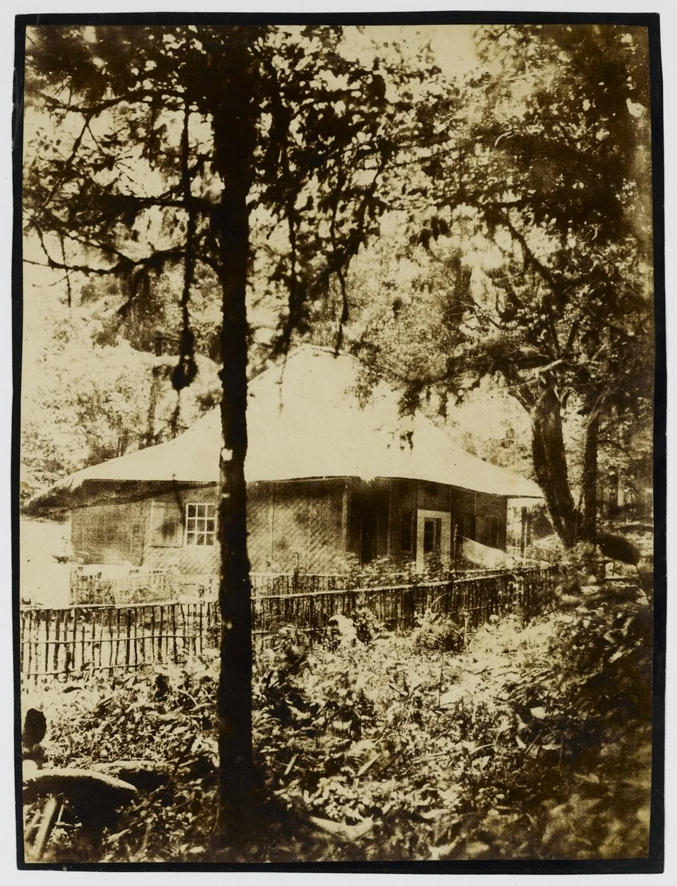 Rumah Franz Wilhelm Junghuhn di Lembang, sekitar 1860 menurut keterangan katalog